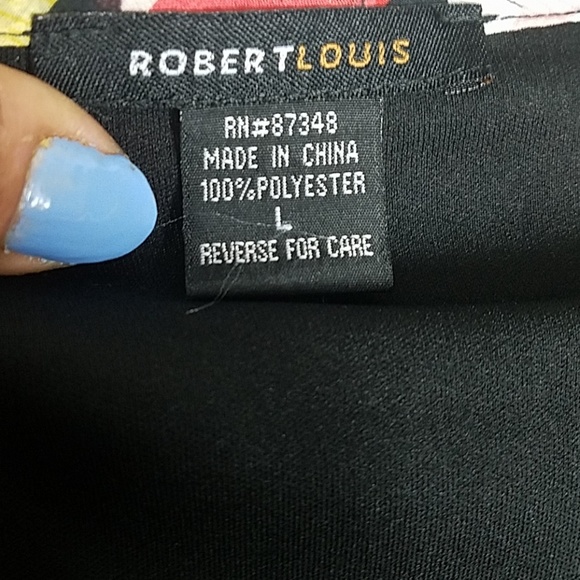 Robert Louis, 1-29, Flutter Tank, Multi- Color, great With Jeans/shorts. size L - Picture 5 of 7